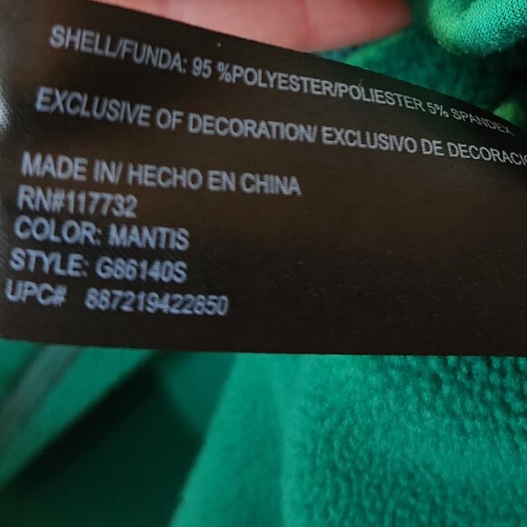 Men's XXL Green ZeroXposur Pullover - Picture 7 of 8